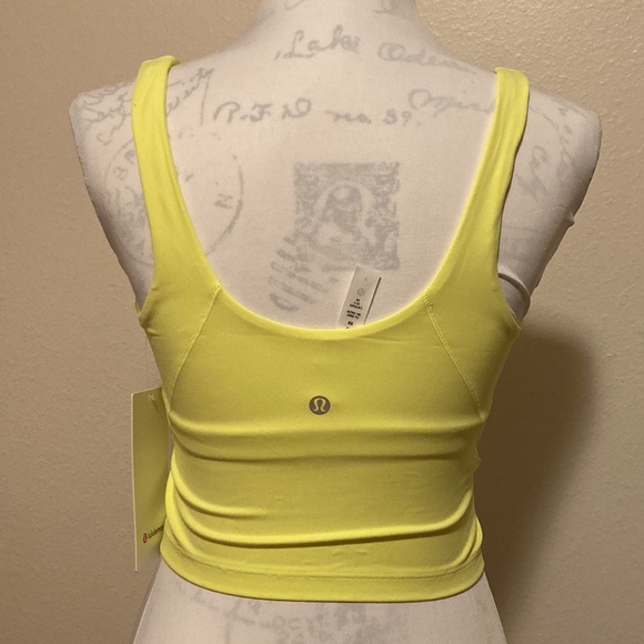 🍋 Lululemon Align Tank Electric Lemon Yellow 6 - Picture 6 of 10